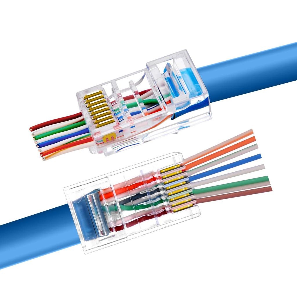 Hạt mạng Cat5E xuyên thấu ANCOMTECK AC-US5T-P100